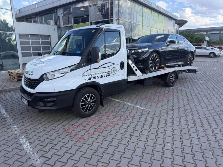 Autó szállítása márkakereskedésbe